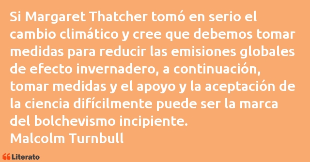 Frases de Malcolm Turnbull