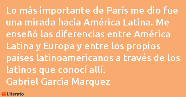 Frases de Gabriel Garcia Marquez