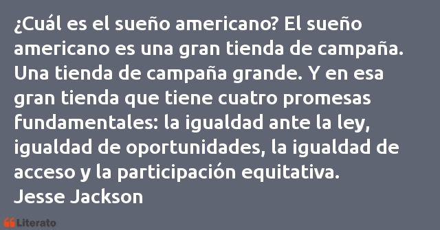 Frases de Jesse Jackson