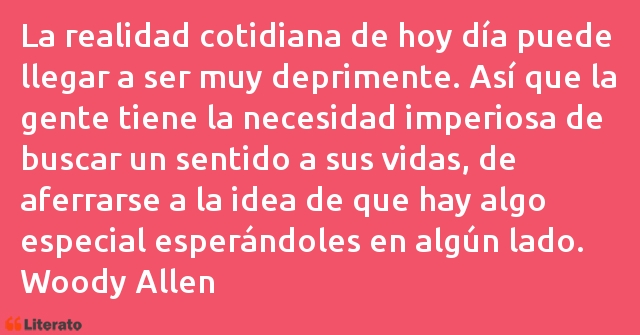 Frases de Woody Allen