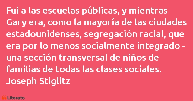 Frases de Joseph Stiglitz