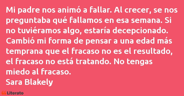 Frases de Sara Blakely