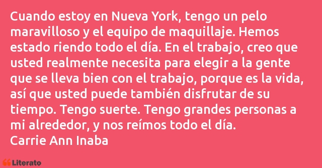 Frases de Carrie Ann Inaba