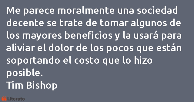 Frases de Tim Bishop