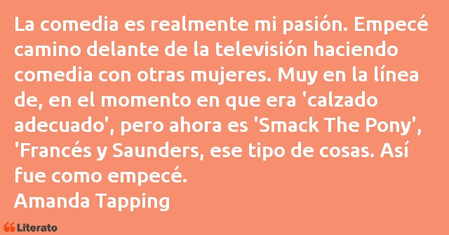 Frases de Amanda Tapping