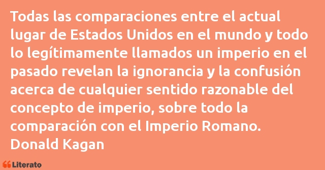 Frases de Donald Kagan