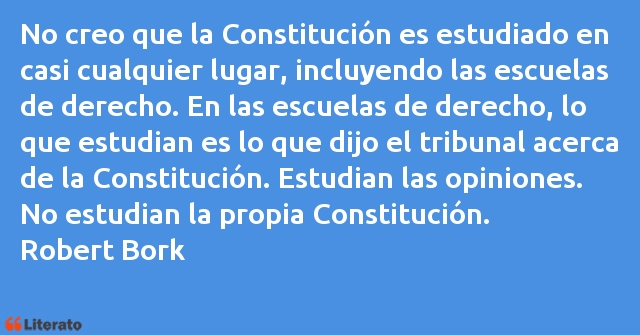 Frases de Robert Bork