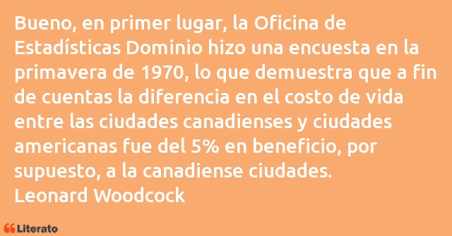 Frases de Leonard Woodcock