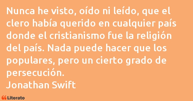 Frases de Jonathan Swift