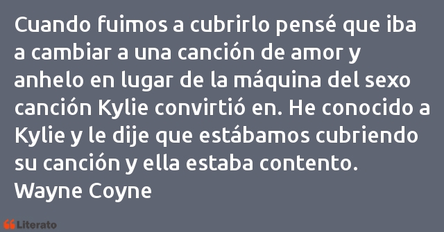 Frases de Wayne Coyne