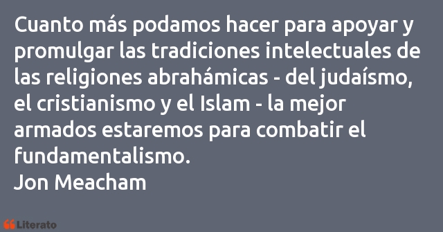 Frases de Jon Meacham