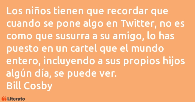 Frases de Bill Cosby