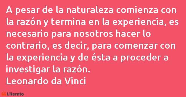 Frases de Leonardo da Vinci