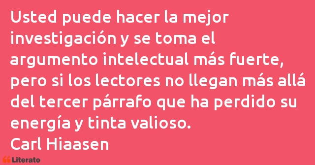 Frases de Carl Hiaasen