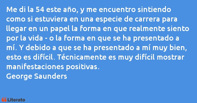 Frases de George Saunders