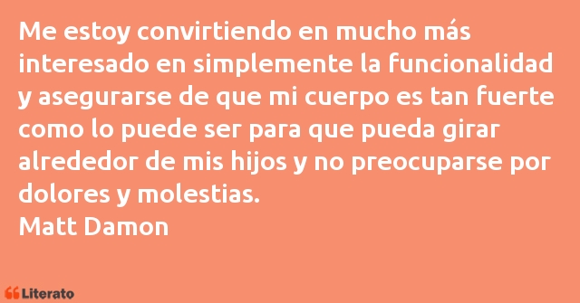 Frases de Matt Damon