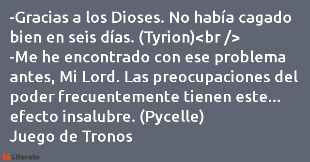 Frases de Juego de Tronos