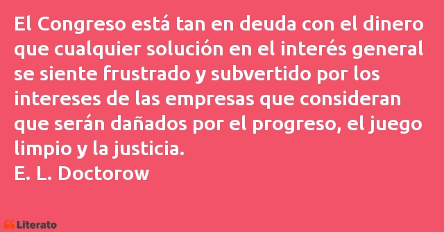 Frases de E. L. Doctorow