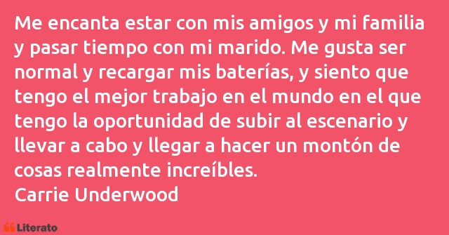 Frases de Carrie Underwood