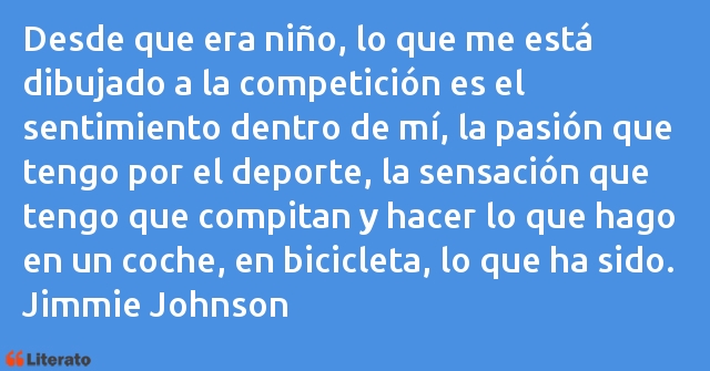 Frases de Jimmie Johnson