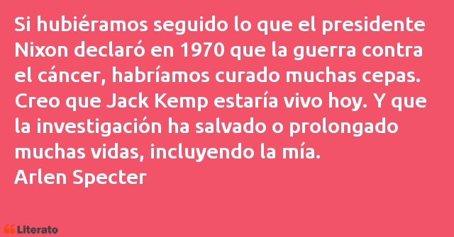 Frases de Arlen Specter