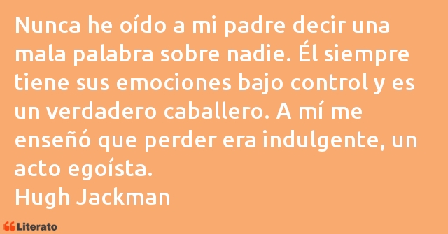 Frases de Hugh Jackman