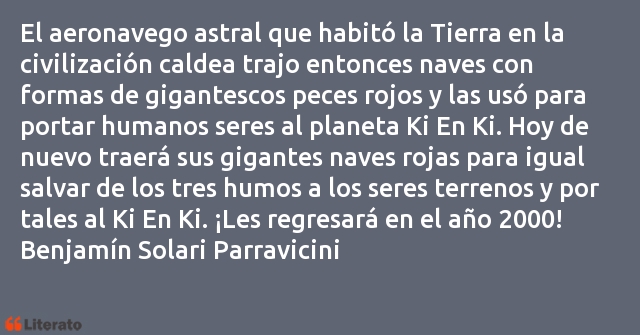 Frases de Benjamín Solari Parravicini