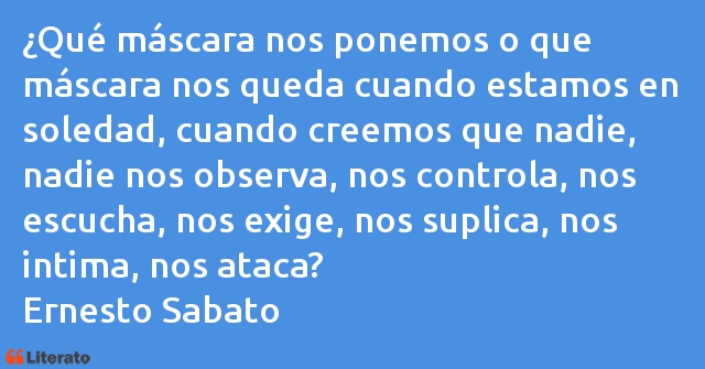 Frases de Ernesto Sabato