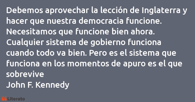 Frases de John F. Kennedy