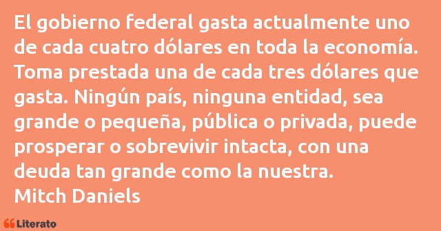 Frases de Mitch Daniels