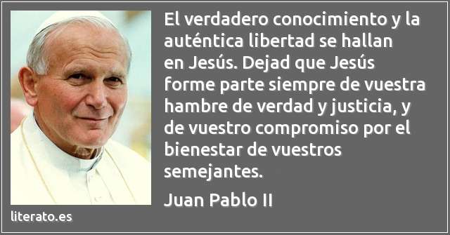 Frases de Juan Pablo II