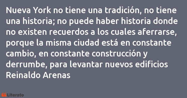 Frases de Reinaldo Arenas