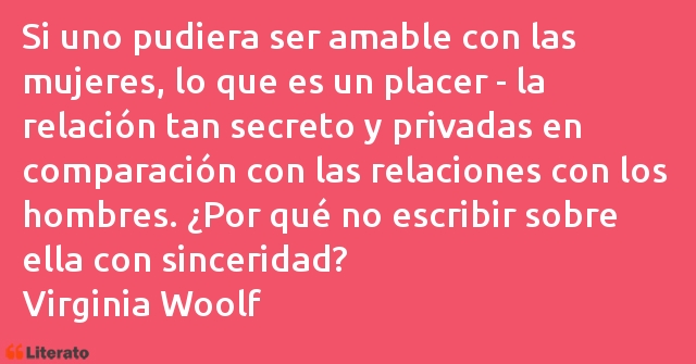 Frases de Virginia Woolf