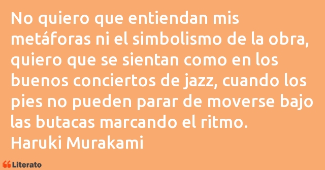 Frases de Haruki Murakami