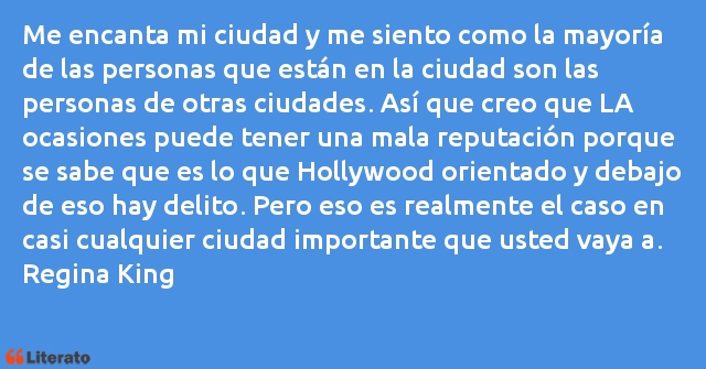 Frases de Regina King