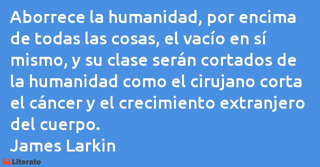 Frases de James Larkin