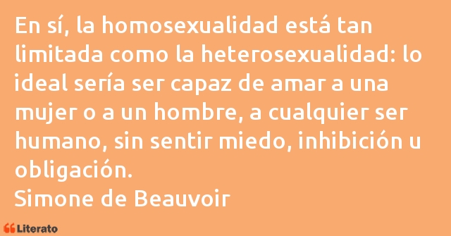 Frases de Simone de Beauvoir