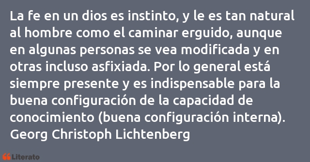 Frases de Georg Christoph Lichtenberg