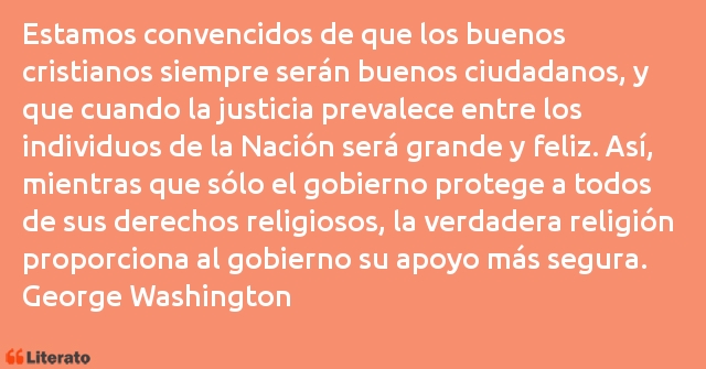 Frases de George Washington