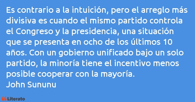 Frases de John Sununu