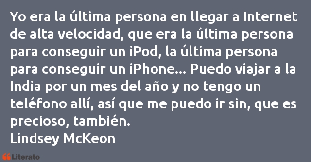 Frases de Lindsey McKeon