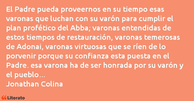 Frases de Jonathan Colina