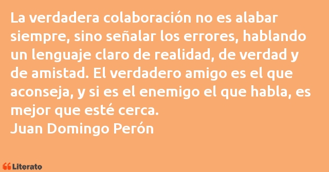 Frases de Juan Domingo Perón