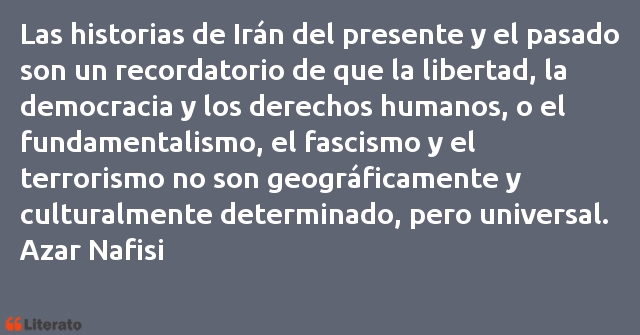 Frases de Azar Nafisi