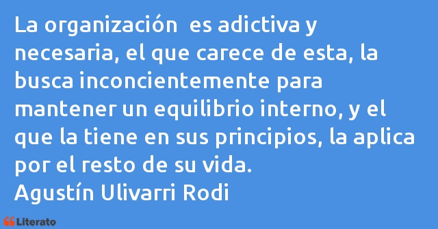 Frases de Agustín Ulivarri Rodi