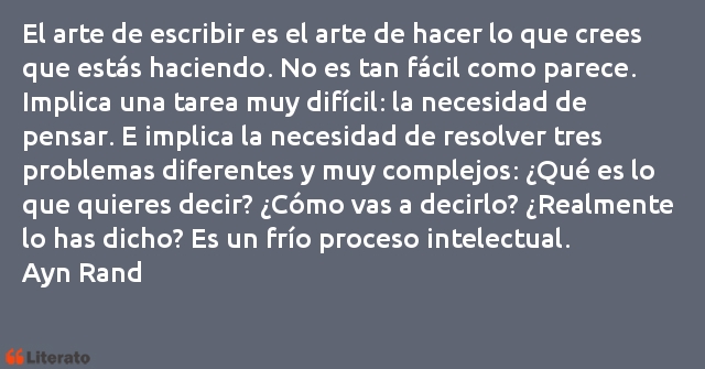 Frases de Ayn Rand