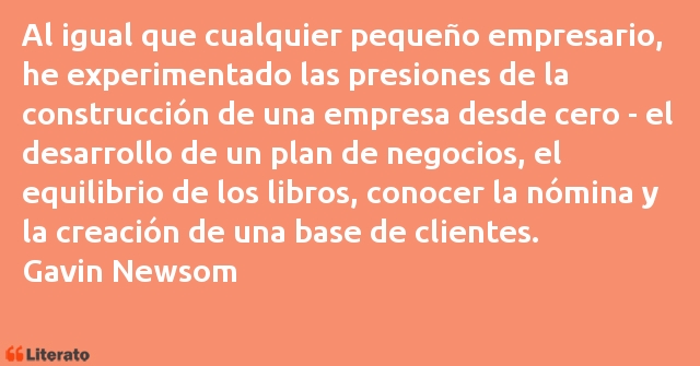 Frases de Gavin Newsom