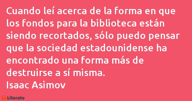 Frases de Isaac Asimov