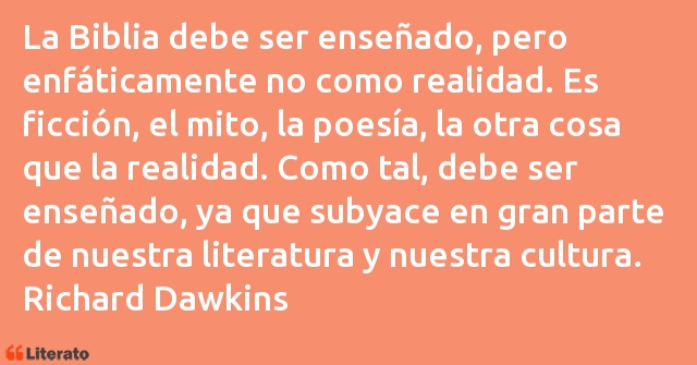 Frases de Richard Dawkins