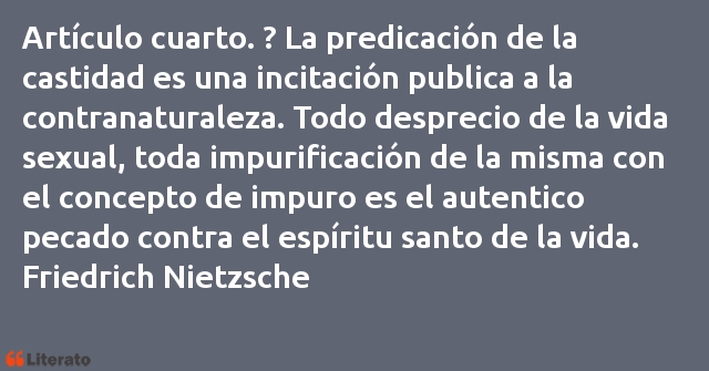 Frases de Friedrich Nietzsche